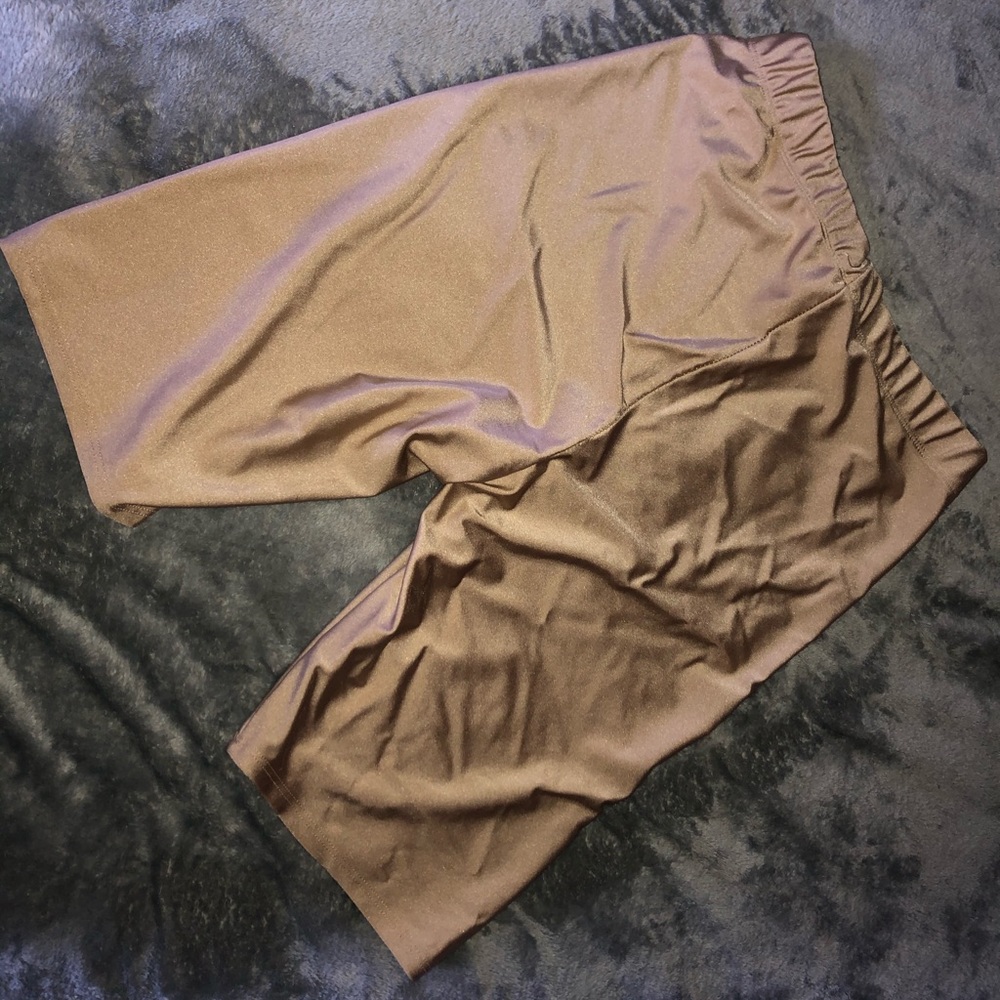 Gold Biker shorts